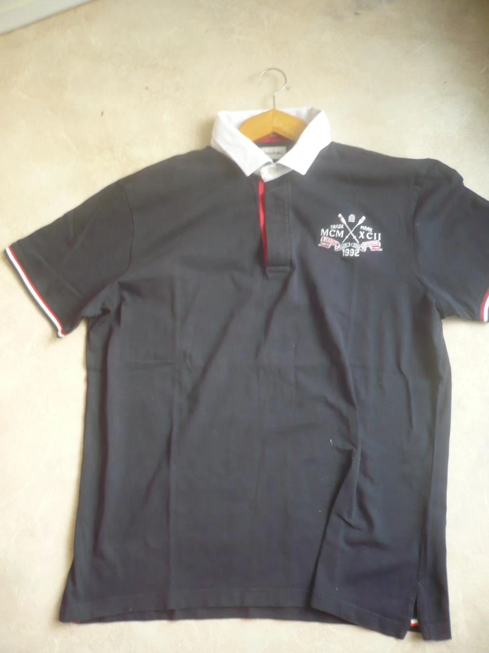 Tee Shirt / Polo ‘‘SERGE BLANCO’’ – Taille: XL – photo 2